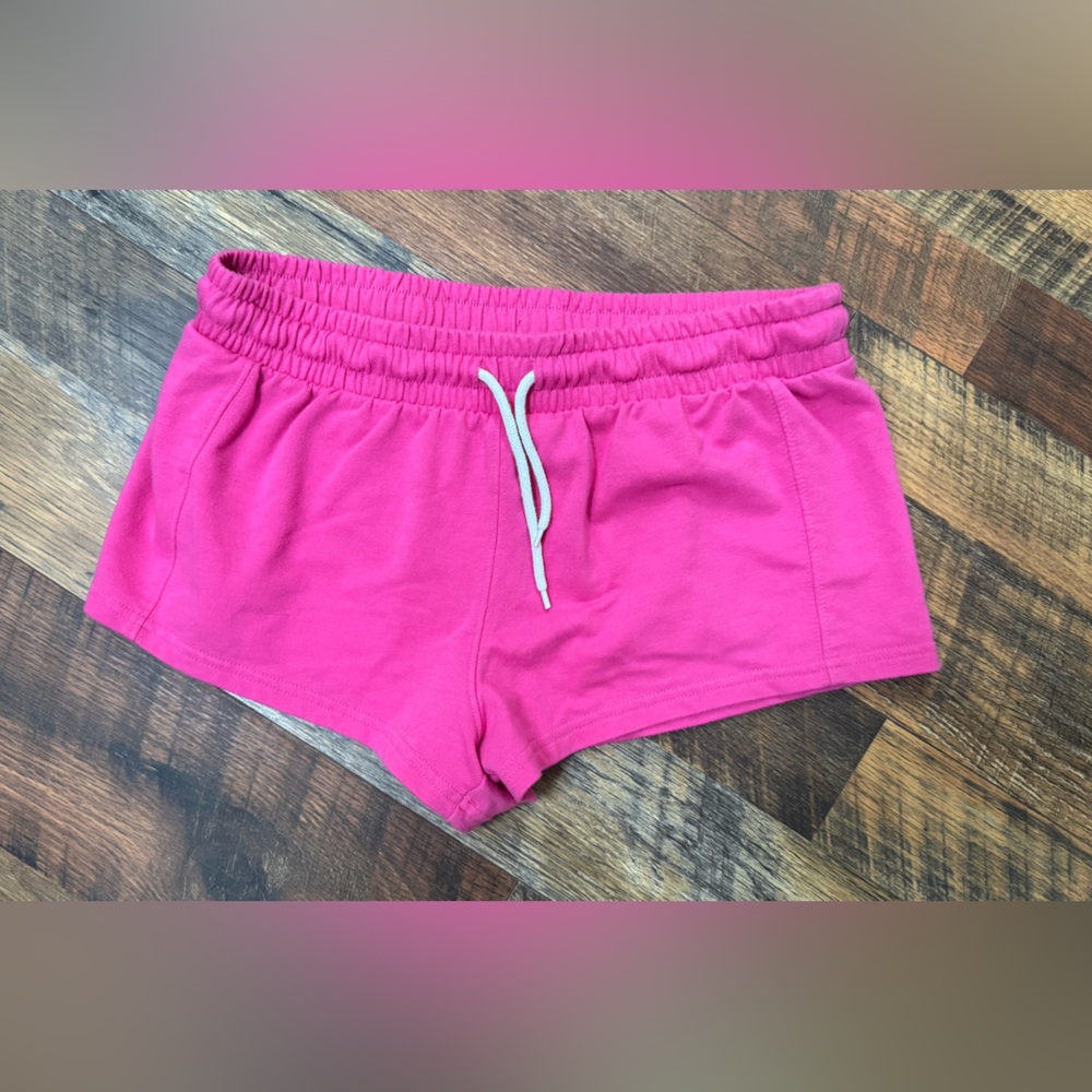No Boundaries Hot Pink Athletic Shorts